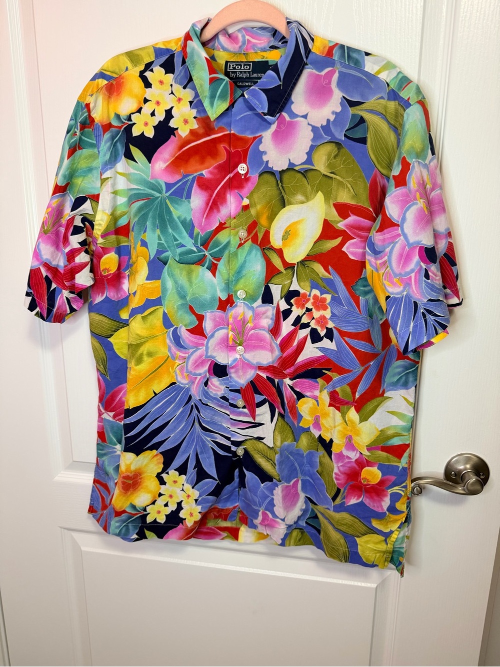 Ralph Lauren Multicolor Tropical Floral Button-Down Shirt